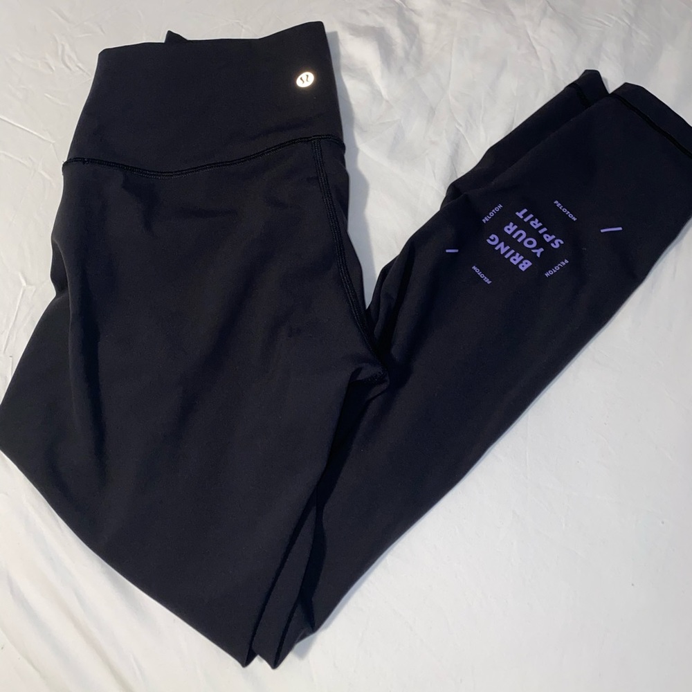 Lululemon Peloton Wunder Under Tight 25” Sz8